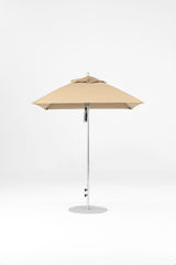 6.5 Ft Square Frankford Patio Umbrella | Pulley Lift Mechanism 6-5-ft-square-frankford-patio-umbrella-pulley-lift-matte-silver-frame-1 Frankford Umbrellas Frankford MSBrushedSilver-Toast.jpg