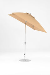 7.5 Ft Square Frankford Patio Umbrella | Crank Auto-Tilt Mechanism 7-5-ft-square-frankford-patio-umbrella-crank-auto-tilt-mechanism Frankford Umbrellas Frankford MSBrushedSilver-Toast_c5f58dc6-9c51-4b7e-9f60-79a1ef7a93c4.jpg