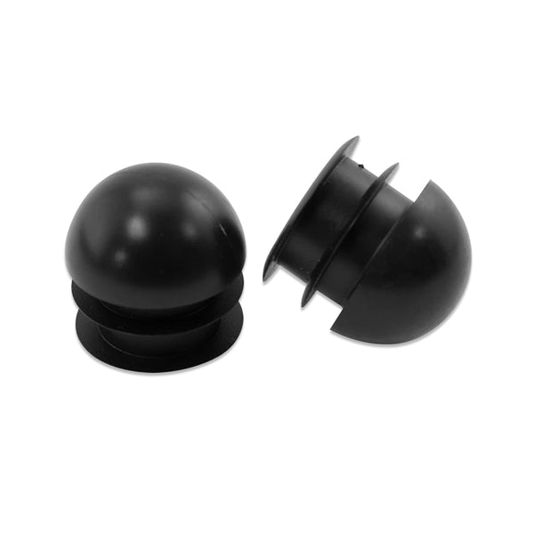 1-1/4" Multi-Gauge Ball Chair Leg Insert | Black | Item 30-619B multi-gauge-chair-leg-inserts-30-619b Caps, Glides & Inserts Sunniland Patio Parts Multi-GaugeBallChairLegInsertBlackItem30-619B.jpg