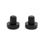 1/2" Nylon Stem Bumper | Black | Item 30-736B stem-bumper-30-736b Caps, Glides & Inserts Sunniland Patio Parts NylonStemBumperBlackItem30736B.jpg