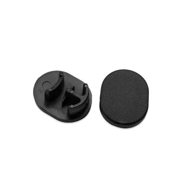 1-1/8" x 7/8" Oval Sling Insert | Black | Item 30-306B chait-end-caps-oval-sling-insert-30-306b Caps, Glides & Inserts Sunniland Patio Parts Oval-Sling-Insert-Black-Item-30-306B.jpg