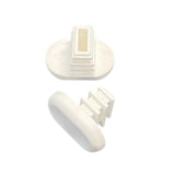 Oval Sling Rail Insert 1-1/4" | White | Item 30-319 oval-sling-rail-insert-1-1-4-white-item-30-319 Caps, Glides & Inserts Sunniland Patio - Patio Furniture in Boca Raton OvalSlingRailInsert1-14WhiteItem30-319.jpg