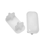1-1/2" x 3/4"   | White | Item 30-622 rectangular-chair-leg-inserts-30-622 Caps, Glides & Inserts Sunniland Patio Parts RectangularChairLegInsertWhiteItem30622.jpg