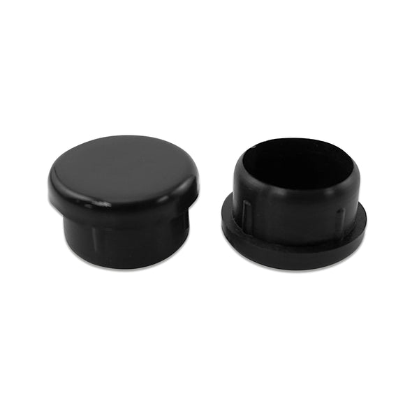 1" Round Chair Leg Insert | Black | Item 30-601B round-chair-leg-inserts-30-601b Caps, Glides & Inserts Sunniland Patio Parts RoundChairLegInsertBlackItem30601B.jpg