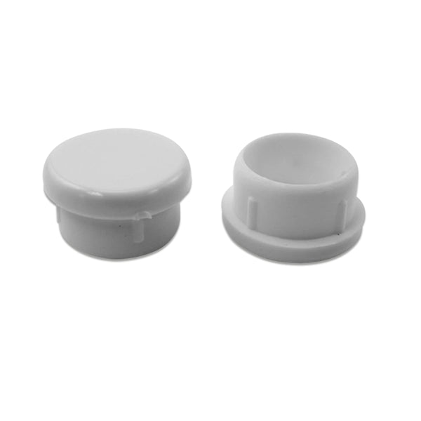 1" Round Chair Leg Insert | White | Item 30-601 round-chair-leg-inserts-30-601 Caps, Glides & Inserts Sunniland Patio Parts RoundChairLegInsertWhiteItem30601.jpg