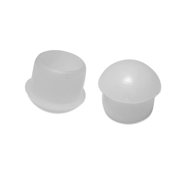 7/8" Round Dome Chair Leg Insert | White | Item 30-599 round-dome-chair-leg-inserts-30-599 Caps, Glides & Inserts Sunniland Patio Parts RoundDomeChairLegInsertWhite.jpg