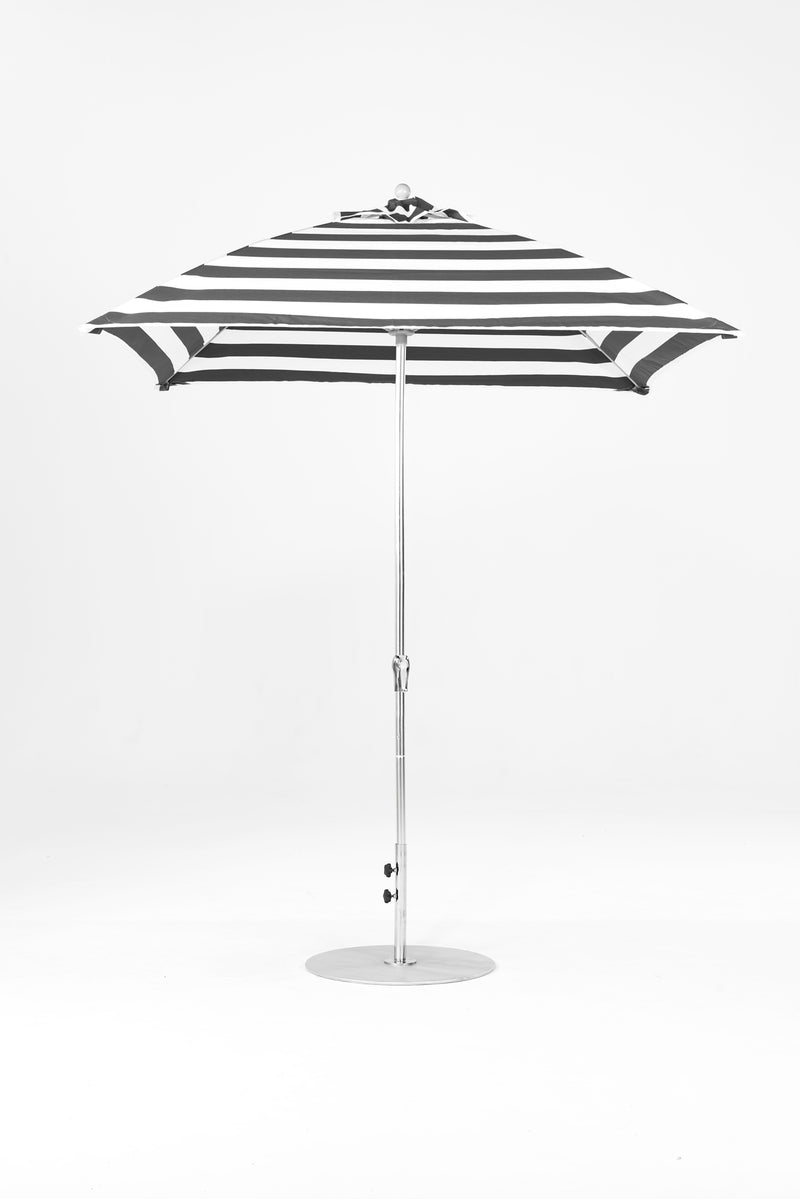 7.5 Ft Square Frankford Patio Umbrella | Crank Lift Mechanism 7-5-ft-square-frankford-patio-umbrella-crank-lift-mechanism Frankford Umbrellas Frankford SRPlatinum-BlackStripe_0b651271-50af-4a47-84ca-547aa271f1a3.jpg