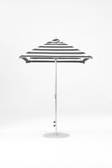 6.5 Ft Square Frankford Patio Umbrella | Crank Lift Mechanism 6-5-ft-square-frankford-patio-umbrella-crank-lift-mechanism Frankford Umbrellas Frankford SRPlatinum-BlackStripe_31a30c2c-6f9a-4b34-b738-046205b3d0ea.jpg