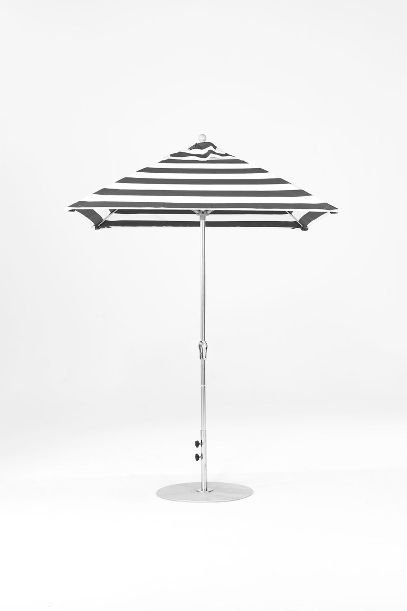 6.5 Ft Square Frankford Patio Umbrella | Crank Lift Mechanism 6-5-ft-square-frankford-patio-umbrella-crank-lift-mechanism Frankford Umbrellas Frankford SRPlatinum-BlackStripe_31a30c2c-6f9a-4b34-b738-046205b3d0ea.jpg