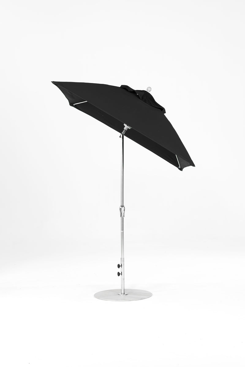 6.5 Ft Square Frankford Patio Umbrella | Crank Auto-Tilt Mechanism 6-5-ft-square-frankford-patio-umbrella-crank-auto-tilt-mechanism Frankford Umbrellas Frankford SRPlatinum-Black_d3a55a8b-af34-4807-9648-6e95858f454b.jpg