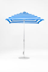 7.5 Ft Square Frankford Patio Umbrella | Crank Lift Mechanism 7-5-ft-square-frankford-patio-umbrella-crank-lift-mechanism Frankford Umbrellas Frankford SRPlatinum-BlueStripe_3d868c82-5207-4092-a614-38da9269e293.jpg