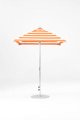 6.5 Ft Square Frankford Patio Umbrella | Crank Lift Mechanism 6-5-ft-square-frankford-patio-umbrella-crank-lift-mechanism Frankford Umbrellas Frankford SRPlatinum-OrangeStripe_16e311fd-5669-4f8b-958a-757432910a5b.jpg