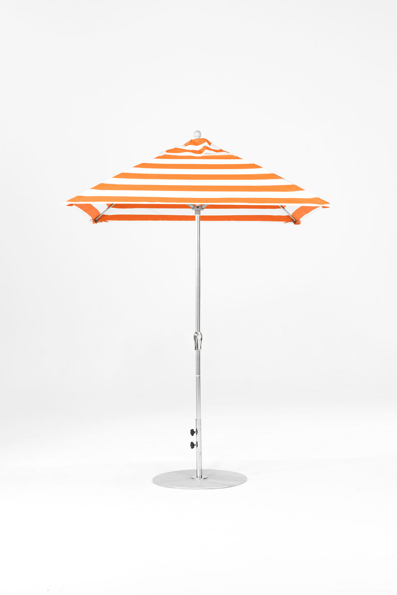 6.5 Ft Square Frankford Patio Umbrella | Crank Lift Mechanism 6-5-ft-square-frankford-patio-umbrella-crank-lift-mechanism Frankford Umbrellas Frankford SRPlatinum-OrangeStripe_16e311fd-5669-4f8b-958a-757432910a5b.jpg