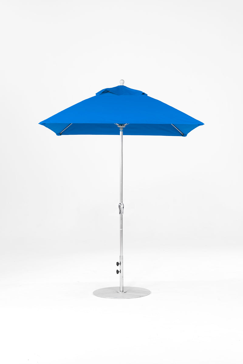6.5 Ft Square Frankford Patio Umbrella | Crank Lift Mechanism 6-5-ft-square-frankford-patio-umbrella-crank-lift-mechanism Frankford Umbrellas Frankford SRPlatinum-PacificBlue_f03c614d-fc4c-49ab-b836-9a7d7ed369c5.jpg