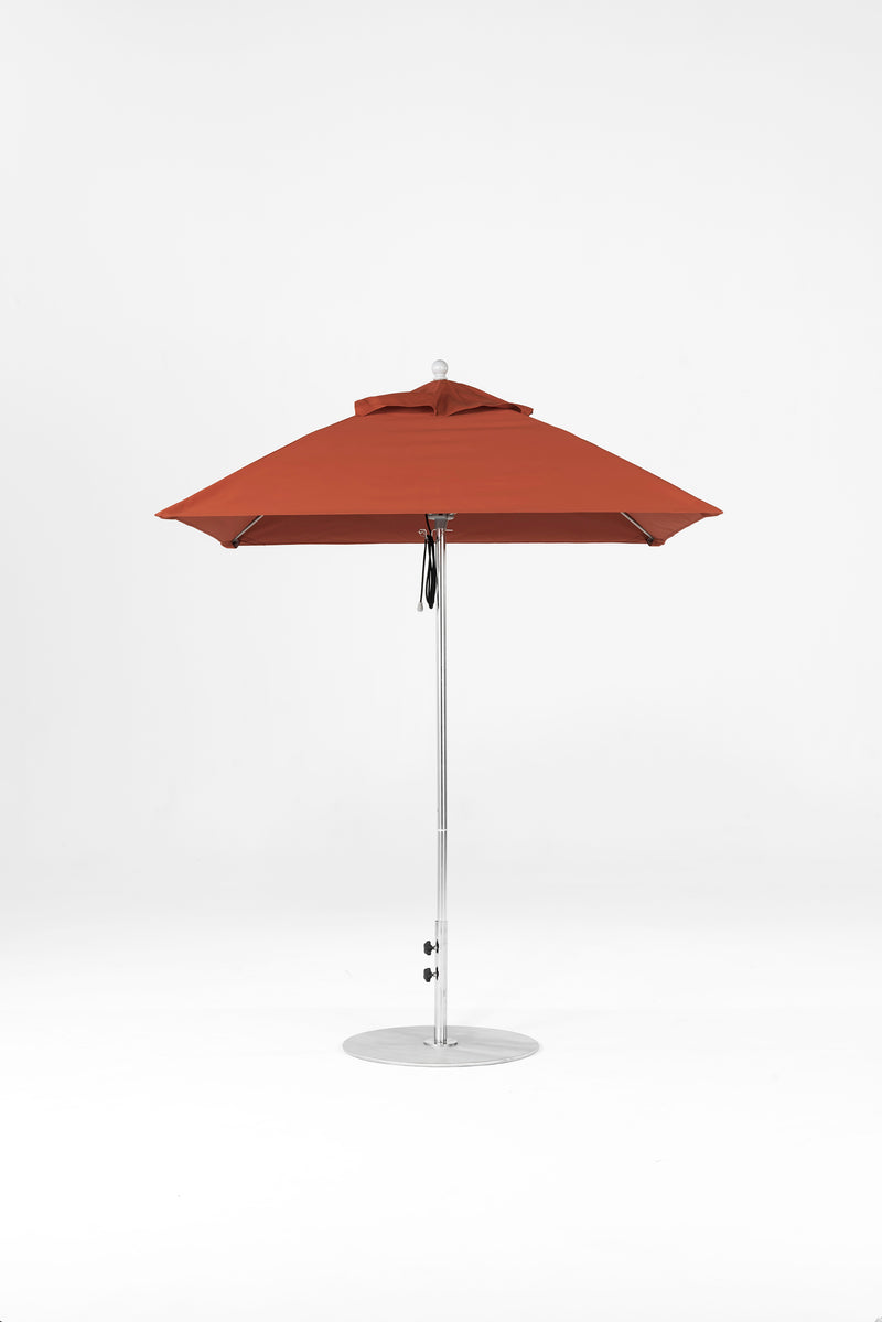 6.5 Ft Square Frankford Patio Umbrella | Pulley Lift Mechanism 6-5-ft-square-frankford-patio-umbrella-pulley-lift-matte-silver-frame-1 Frankford Umbrellas Frankford SRPlatinum-Terracotta_6d48b559-e5fb-496a-a384-193736c8ef4c.jpg