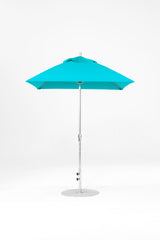 6.5 Ft Square Frankford Patio Umbrella | Crank Lift Mechanism 6-5-ft-square-frankford-patio-umbrella-crank-lift-mechanism Frankford Umbrellas Frankford SRPlatinum-Turquoise_4557c632-7b4c-4272-b7b0-336bedf9f989.jpg