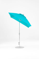 6.5 Ft Square Frankford Patio Umbrella | Crank Auto-Tilt Mechanism 6-5-ft-square-frankford-patio-umbrella-crank-auto-tilt-mechanism Frankford Umbrellas Frankford SRPlatinum-Turquoise_8ef02d26-9ced-4155-abe7-1383a6d4a196.jpg