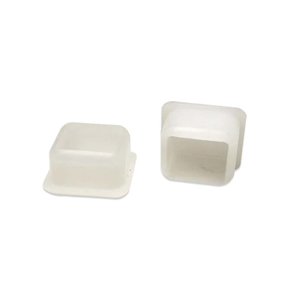 13/16" Square Chair Leg Insert | White | Item 30-605 square-chair-leg-inserts-30-605 Caps, Glides & Inserts Sunniland Patio Parts Square-Chair-Leg-Insert-White-Item-30-605.jpg