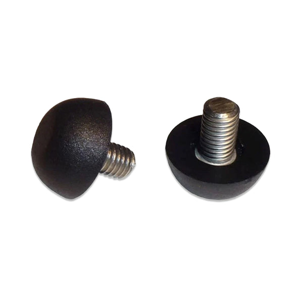 8MM x 1.25 Thread Stainless Steel Stud Adjustable Glide | Black | Item 30-413B 8mm-x-1-25-thread-stainless-steel-stud-adjustable-glide-black-item-30-413b Caps, Glides & Inserts Sunniland Patio Parts StandardThreadwith12LongStainlessSteelThreadedStudAdjustableGlideBlack.jpg