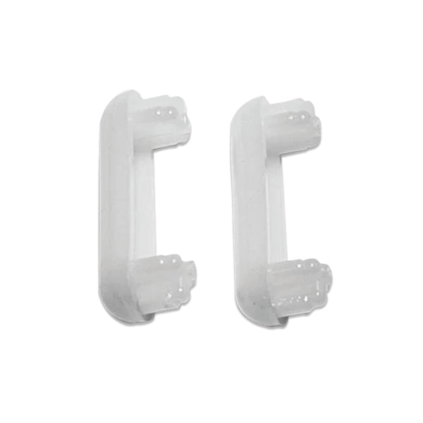 1-3/4" x 1/2" Oval End Cap | White | Item 30-606 oval-glide-inserts-patio-furniture-30-606 Caps, Glides & Inserts Sunniland Patio Parts ValEndCapWhiteItem30-606.jpg