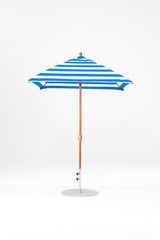 6.5 Ft Square Frankford Patio Umbrella | Crank Lift Mechanism 6-5-ft-square-frankford-patio-umbrella-crank-lift-mechanism Frankford Umbrellas Frankford WGGoldenOak-BlueStripe_d4135206-109d-4ad9-8f93-fc42697315ec.jpg