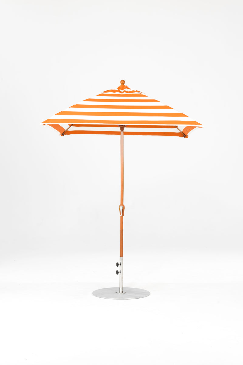 6.5 Ft Square Frankford Patio Umbrella | Crank Lift Mechanism 6-5-ft-square-frankford-patio-umbrella-crank-lift-mechanism Frankford Umbrellas Frankford WGGoldenOak-OrangeStripe_4872e25a-3e48-4096-8701-ded0d9ad4a81.jpg