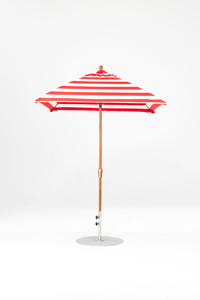 6.5 Ft Square Frankford Patio Umbrella | Crank Lift Mechanism 6-5-ft-square-frankford-patio-umbrella-crank-lift-mechanism Frankford Umbrellas Frankford WGGoldenOak-RedStripe_784b3cc0-8bd4-44a3-8740-44e57b7352b7.jpg