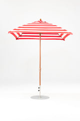7.5 Ft Square Frankford Patio Umbrella | Crank Lift Mechanism 7-5-ft-square-frankford-patio-umbrella-crank-lift-mechanism Frankford Umbrellas Frankford WGGoldenOak-RedStripe_80929e71-df6b-4296-8847-2ea7cd245bb3.jpg