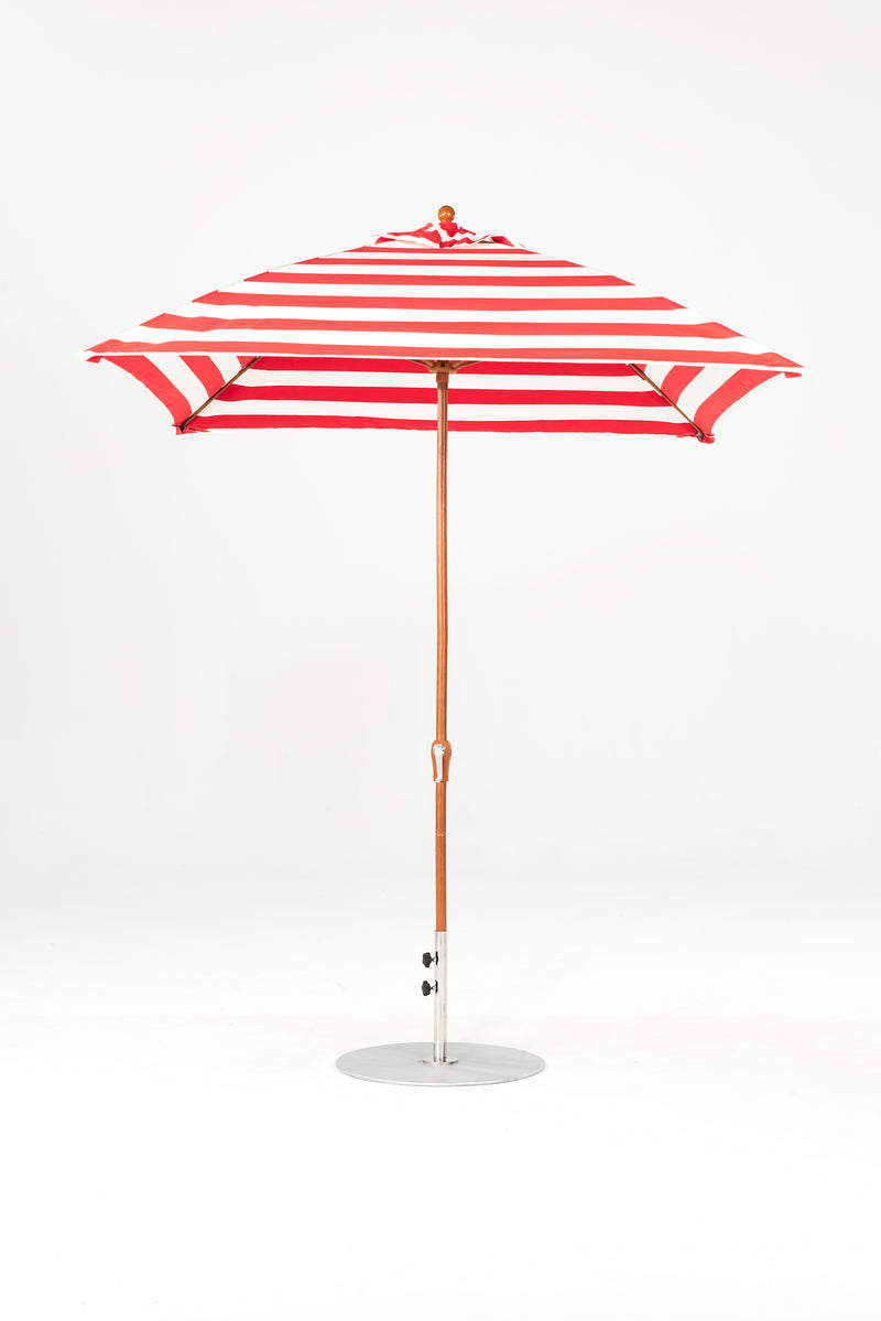 7.5 Ft Square Frankford Patio Umbrella | Crank Lift Mechanism 7-5-ft-square-frankford-patio-umbrella-crank-lift-mechanism Frankford Umbrellas Frankford WGGoldenOak-RedStripe_80929e71-df6b-4296-8847-2ea7cd245bb3.jpg