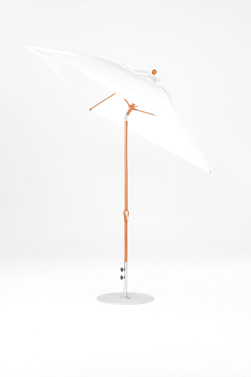 7.5 Ft Square Frankford Patio Umbrella | Crank Auto-Tilt Mechanism 7-5-ft-square-frankford-patio-umbrella-crank-auto-tilt-mechanism Frankford Umbrellas Frankford WGGoldenOak-White_15a8d0e8-34e7-4aa9-9897-75497749e66d.jpg