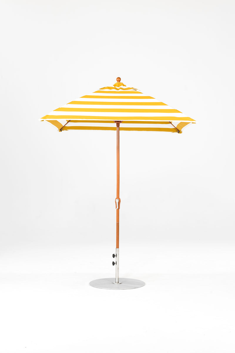 6.5 Ft Square Frankford Patio Umbrella | Crank Lift Mechanism 6-5-ft-square-frankford-patio-umbrella-crank-lift-mechanism Frankford Umbrellas Frankford WGGoldenOak-YellowStripe_57c87ac8-2c2e-4bc9-80b5-e197d7691a29.jpg