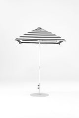 6.5 Ft Square Frankford Patio Umbrella | Crank Lift Mechanism 6-5-ft-square-frankford-patio-umbrella-crank-lift-mechanism Frankford Umbrellas Frankford WHAlpineWhite-BlackStripe_6a260c30-0ed4-4980-b4ac-fd27ee2eb0ba.jpg