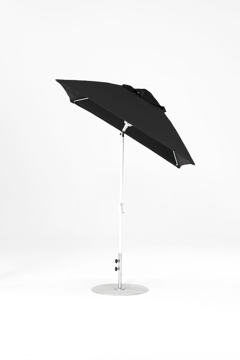 6.5 Ft Square Frankford Patio Umbrella | Crank Auto-Tilt Mechanism 6-5-ft-square-frankford-patio-umbrella-crank-auto-tilt-mechanism Frankford Umbrellas Frankford WHAlpineWhite-Black_601ce32c-df7c-4122-bc66-af24ff267694.jpg