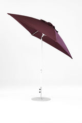 7.5 Ft Square Frankford Patio Umbrella | Crank Auto-Tilt Mechanism 7-5-ft-square-frankford-patio-umbrella-crank-auto-tilt-mechanism Frankford Umbrellas Frankford WHAlpineWhite-Burgundy_baa238d7-0060-43c1-b839-61b2d57b029e.jpg