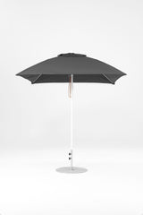 7.5 Ft Square Frankford Patio Umbrella | Pulley Lift Mechanism 7-5-ft-square-frankford-patio-umbrella-pulley-lift-mechanism Frankford Umbrellas Frankford WHAlpineWhite-Charcoal_ce1293bd-5545-437d-b23e-0af3d5cb8d61.jpg