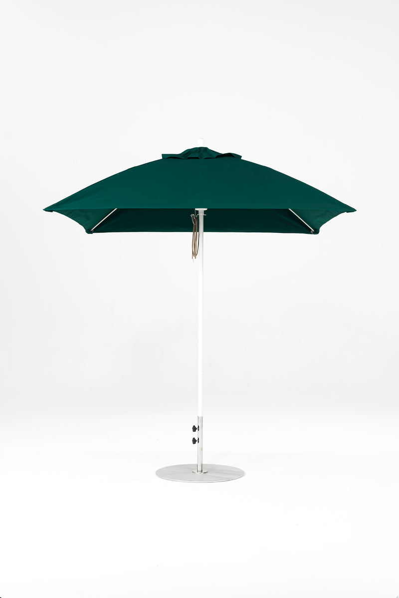 7.5 Ft Square Frankford Patio Umbrella | Pulley Lift Mechanism 7-5-ft-square-frankford-patio-umbrella-pulley-lift-mechanism Frankford Umbrellas Frankford WHAlpineWhite-ForestGreen_34282413-0fe0-498c-8fc4-e49f4a3fd9e5.jpg