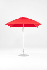 7.5 Ft Square Frankford Patio Umbrella | Pulley Lift Mechanism 7-5-ft-square-frankford-patio-umbrella-pulley-lift-mechanism Frankford Umbrellas Frankford WHAlpineWhite-LogoRed_c6098b43-9a94-4ace-873c-068a7b1cd93e.jpg