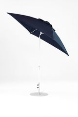 7.5 Ft Square Frankford Patio Umbrella | Crank Auto-Tilt Mechanism 7-5-ft-square-frankford-patio-umbrella-crank-auto-tilt-mechanism Frankford Umbrellas Frankford WHAlpineWhite-NavyBlue_61a401eb-26f3-4dbc-bf19-e8ef0656be17.jpg