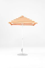 6.5 Ft Square Frankford Patio Umbrella | Crank Lift Mechanism 6-5-ft-square-frankford-patio-umbrella-crank-lift-mechanism Frankford Umbrellas Frankford WHAlpineWhite-OrangeStripe_70537f13-0327-443f-9a46-9356832ca852.jpg