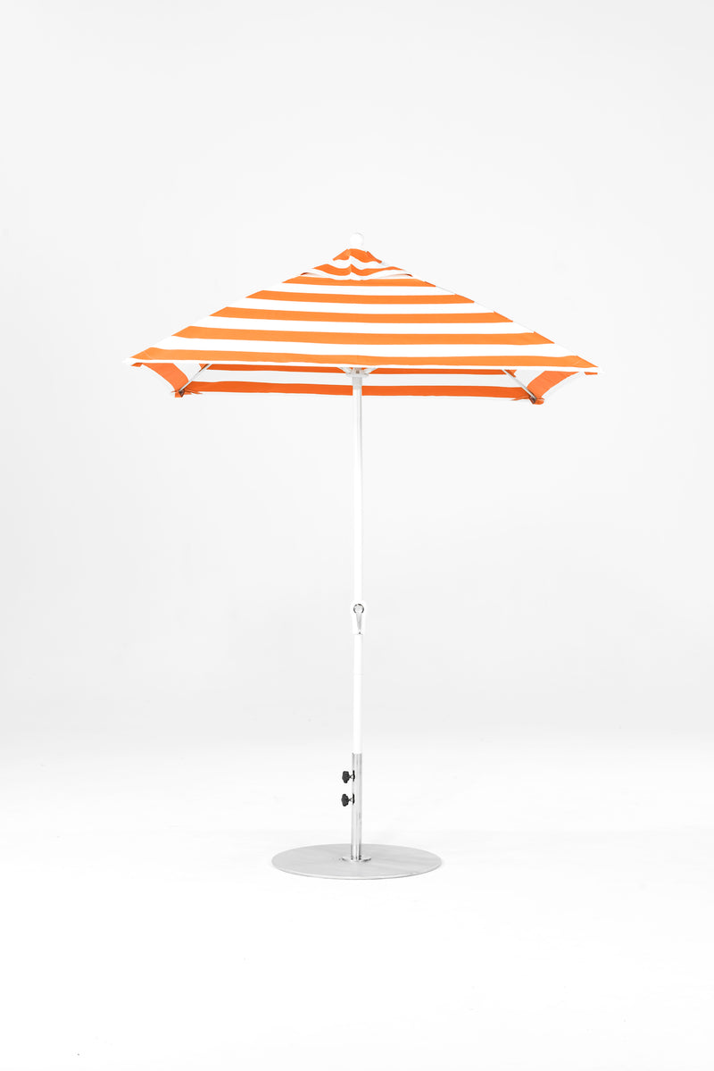 6.5 Ft Square Frankford Patio Umbrella | Crank Lift Mechanism 6-5-ft-square-frankford-patio-umbrella-crank-lift-mechanism Frankford Umbrellas Frankford WHAlpineWhite-OrangeStripe_70537f13-0327-443f-9a46-9356832ca852.jpg