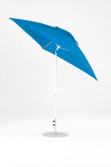 7.5 Ft Square Frankford Patio Umbrella | Crank Auto-Tilt Mechanism 7-5-ft-square-frankford-patio-umbrella-crank-auto-tilt-mechanism Frankford Umbrellas Frankford WHAlpineWhite-PacificBlue_82d40b18-2853-4b20-a004-889ad27e1ef9.jpg