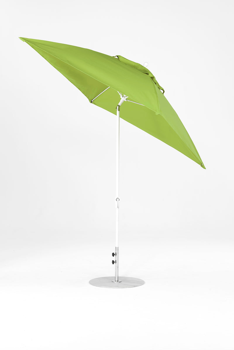 7.5 Ft Square Frankford Patio Umbrella | Crank Auto-Tilt Mechanism 7-5-ft-square-frankford-patio-umbrella-crank-auto-tilt-mechanism Frankford Umbrellas Frankford WHAlpineWhite-Pistachio_28b7a67a-f861-4de3-803f-1cfddc5431e3.jpg