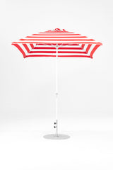 7.5 Ft Square Frankford Patio Umbrella | Crank Lift Mechanism 7-5-ft-square-frankford-patio-umbrella-crank-lift-mechanism Frankford Umbrellas Frankford WHAlpineWhite-RedStripe_a2df250a-5f29-4d90-be18-baa86a74357d.jpg