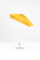 6.5 Ft Square Frankford Patio Umbrella | Crank Auto-Tilt Mechanism 6-5-ft-square-frankford-patio-umbrella-crank-auto-tilt-mechanism Frankford Umbrellas Frankford WHAlpineWhite-Sunflower_925c86df-55c6-4b9b-99af-5ce4d024ee78.jpg