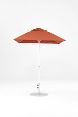 6.5 Ft Square Frankford Patio Umbrella | Crank Lift Mechanism 6-5-ft-square-frankford-patio-umbrella-crank-lift-mechanism Frankford Umbrellas Frankford WHAlpineWhite-Terracotta_42573179-5689-4787-b5c5-c43f7e02561c.jpg