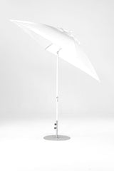 7.5 Ft Square Frankford Patio Umbrella | Crank Auto-Tilt Mechanism 7-5-ft-square-frankford-patio-umbrella-crank-auto-tilt-mechanism Frankford Umbrellas Frankford WHAlpineWhite-White_ca018a5e-7855-41af-acef-661f0c3c9049.jpg