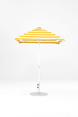 6.5 Ft Square Frankford Patio Umbrella | Crank Lift Mechanism 6-5-ft-square-frankford-patio-umbrella-crank-lift-mechanism Frankford Umbrellas Frankford WHAlpineWhite-YellowStripe_fc11af6e-cb91-4047-9cbe-461d56e4b14e.jpg