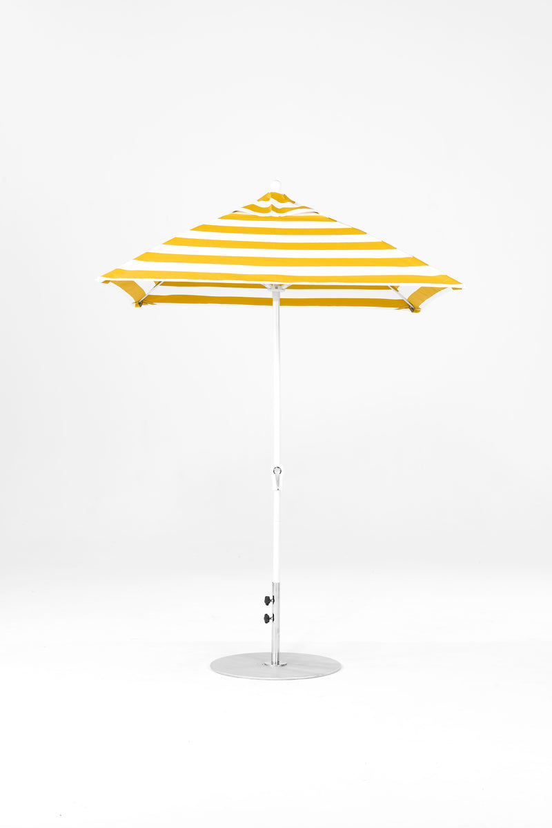 6.5 Ft Square Frankford Patio Umbrella | Crank Lift Mechanism 6-5-ft-square-frankford-patio-umbrella-crank-lift-mechanism Frankford Umbrellas Frankford WHAlpineWhite-YellowStripe_fc11af6e-cb91-4047-9cbe-461d56e4b14e.jpg