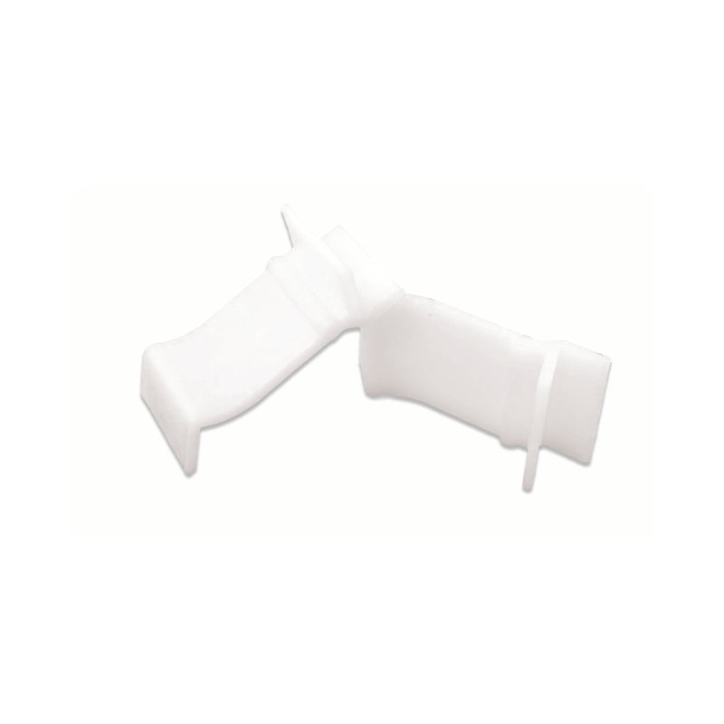 White Table Rim Clip | 1 1/2" x 3/4" | Item #30-916 | Pack of 8 table-parts-rim-clip-accessories-30-916 Table Parts Sunniland Patio Parts WhiteTableRimClip_241be3e1-547f-4998-8c7b-20e352b55ebb.jpg