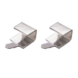 Light Gray Woodard Steel Tab Clip Item #30-803 | Pack of 50 furniture-repair-clips-fasteners-rivets-30-803 Clips Sunniland Patio Parts WoodardSteelTabClipItem30-803Packof50.jpg